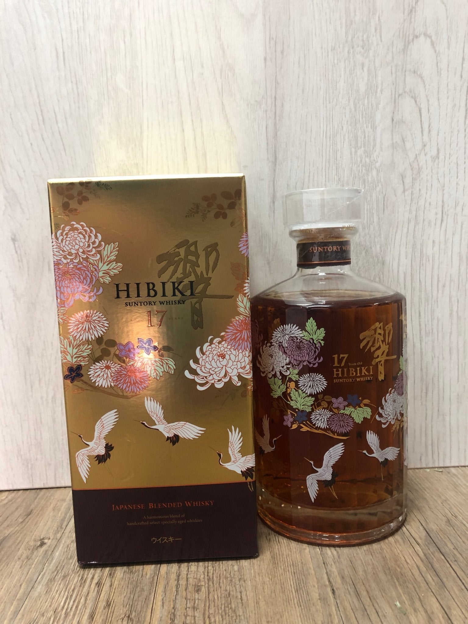 Suntory 三得利Hibiki 17 Years Old (響17年) 花鳥風月特別版價錢– Drunken whisky wine &  spirits shop