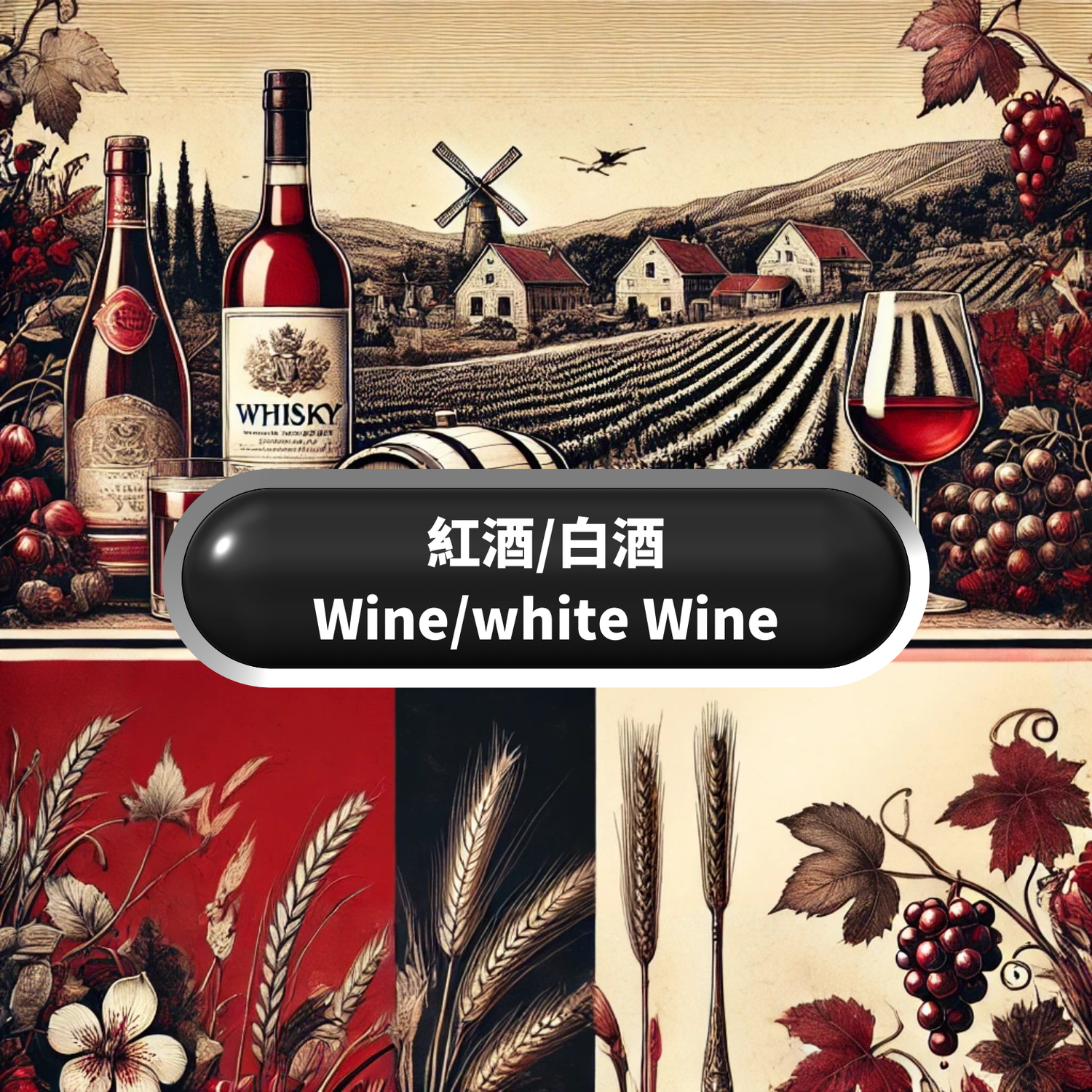 葡萄酒 (wine)