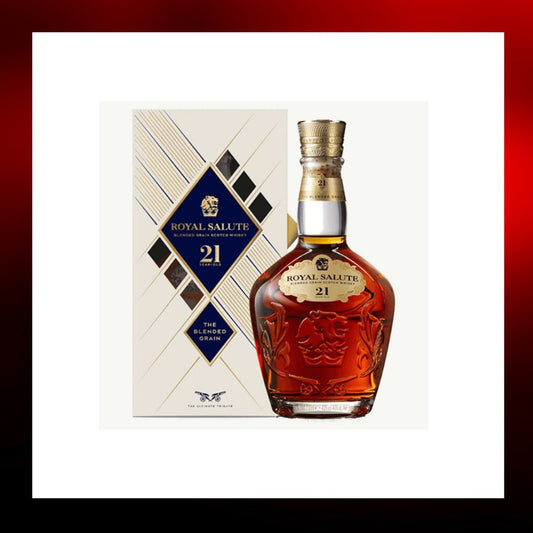 皇家禮炮21年調和穀物威士忌 - 王者之鑽 - 700ml - Drunken whisky wine & spirits shop