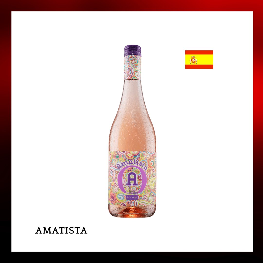 Amatista Moscato Rosado 西班牙甜玫瑰色酒 - 750ml - Drunken whisky wine & spirits shop