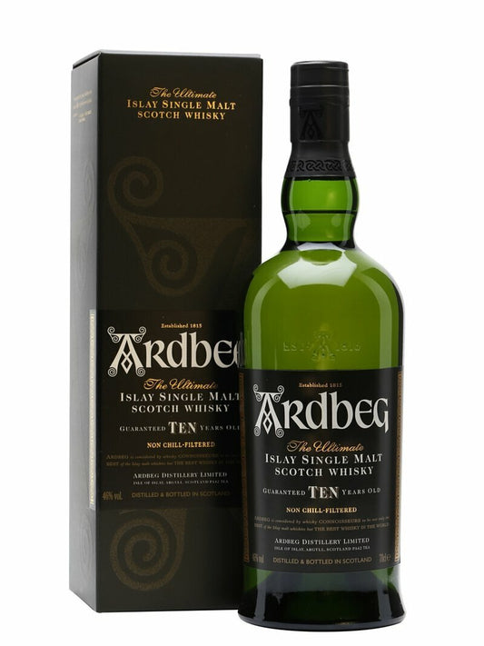 雅柏Ardbeg 艾雷10年單一純麥威士忌 - 700ml - Drunken whisky wine & spirits shop