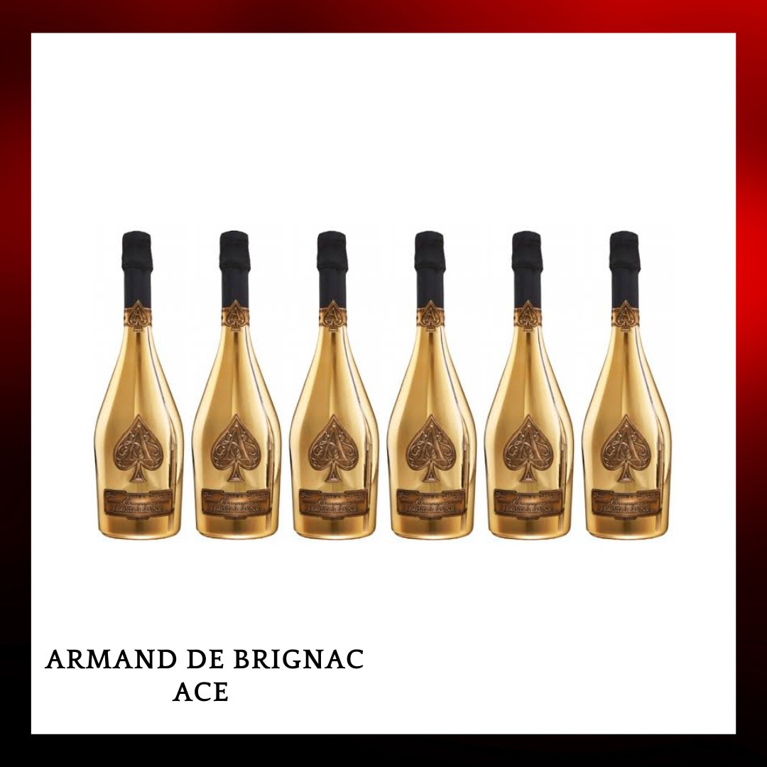 Armand de Brignac 黑桃A金色法國香檳 750ml x6 - Drunken whisky wine & spirits shop