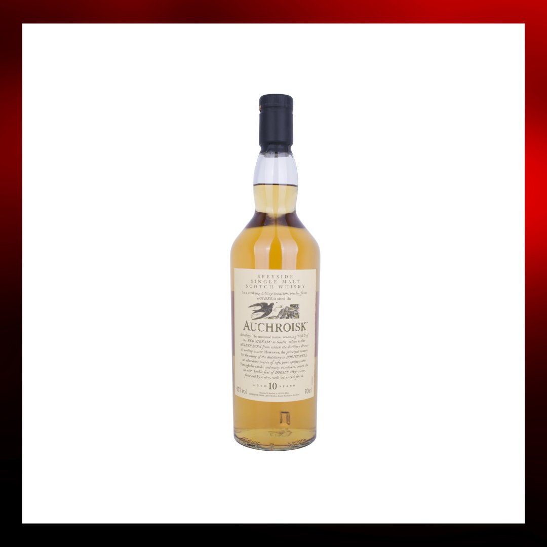 Auchroisk 10 Year Old Single malt whisky - 700ml - Drunken whisky wine & spirits shop