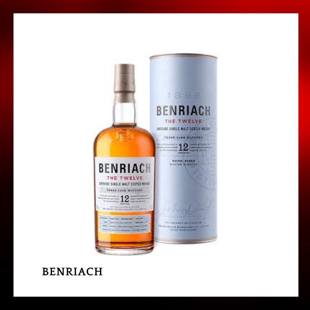 BENRIACH 班瑞克12年新版單一純麥威士忌 - 700ml - Drunken whisky wine & spirits shop