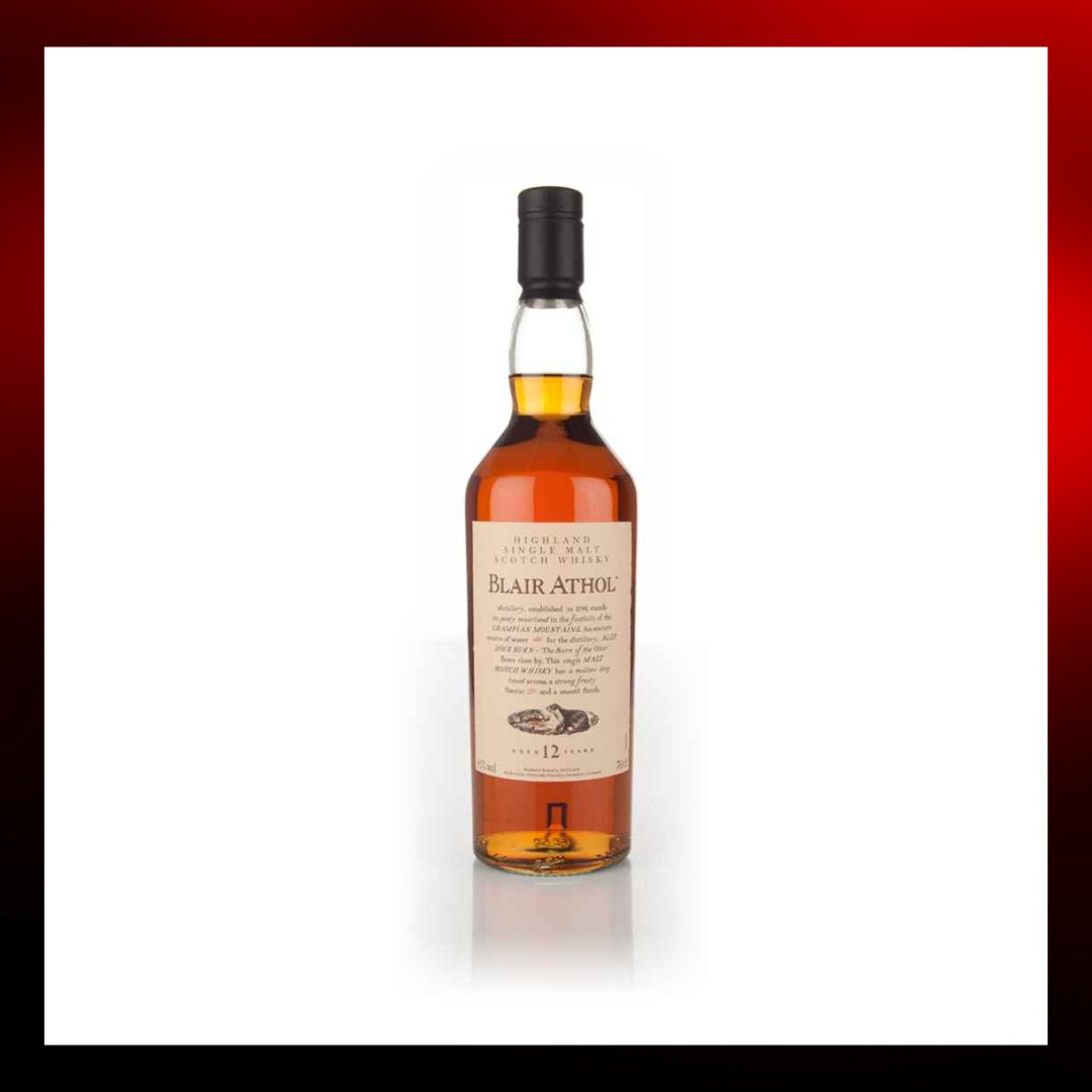 Blair athol 12 year old single malt whisky - 700ml - Drunken whisky wine & spirits shop