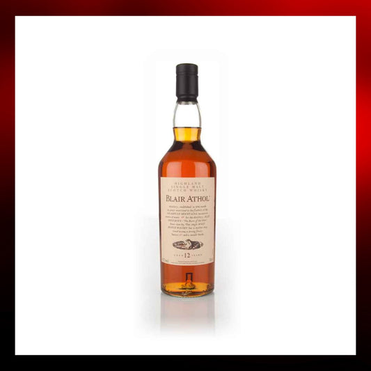 Blair athol 12 year old single malt whisky - 700ml - Drunken whisky wine & spirits shop