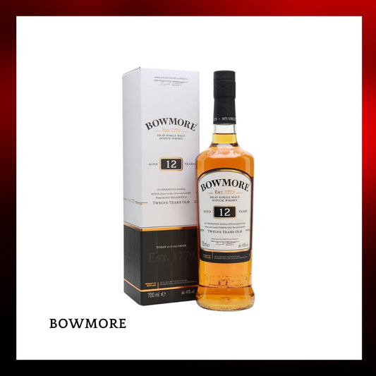 波摩Bowmore 12 Years Old Single Malt Scotch Whisky - Drunken whisky wine & spirits shop