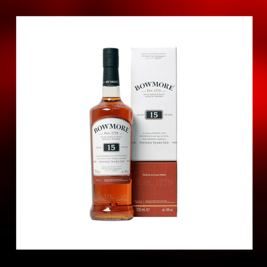 波摩BOWMORE 15 Year Old Finish from sherry oak - 700ml - Drunken whisky wine & spirits shop