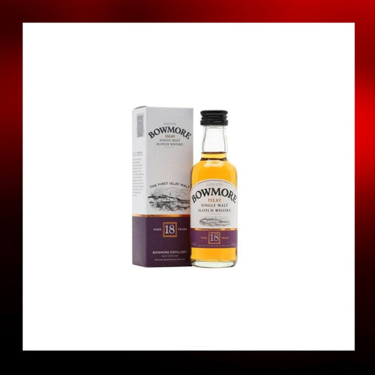 Bowmore 18 year old 50ml - Drunken whisky wine & spirits shop