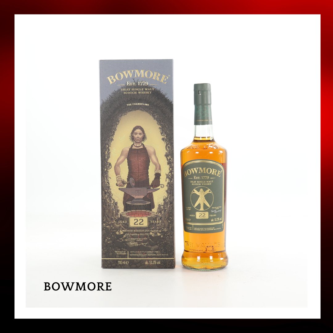 波摩 Bowmore 22 year The Changeling limited edition 700ml - Drunken whisky wine & spirits shop