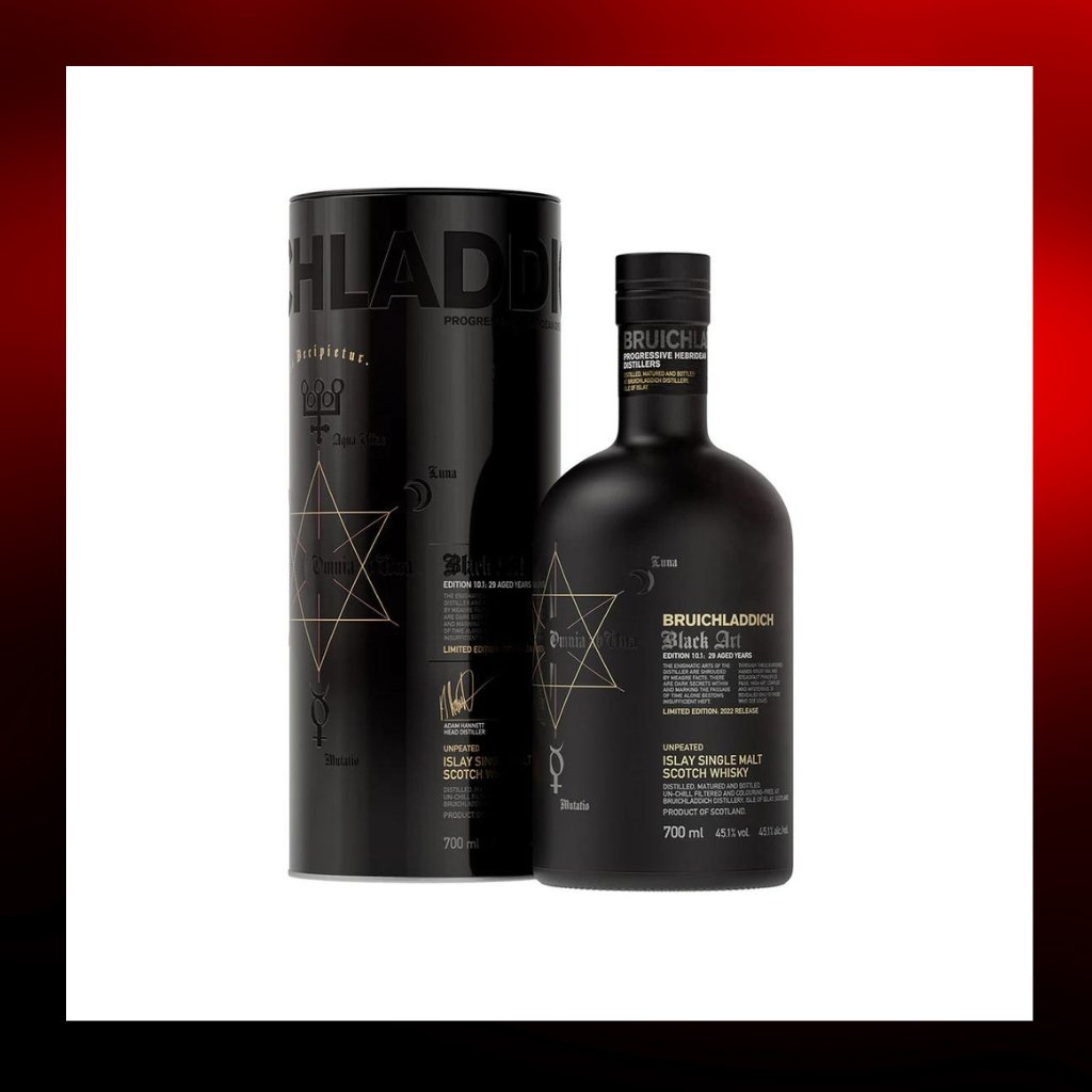 Bruichladdich Black Art Edition 10.1: 29 Aged Years - Drunken whisky wine & spirits shop