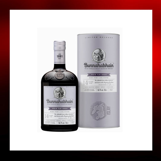 Bunnahabhain 布納哈本14年紅寶石波特桶(2024艾雷島嘉年華限定版) - Drunken whisky wine & spirits shop