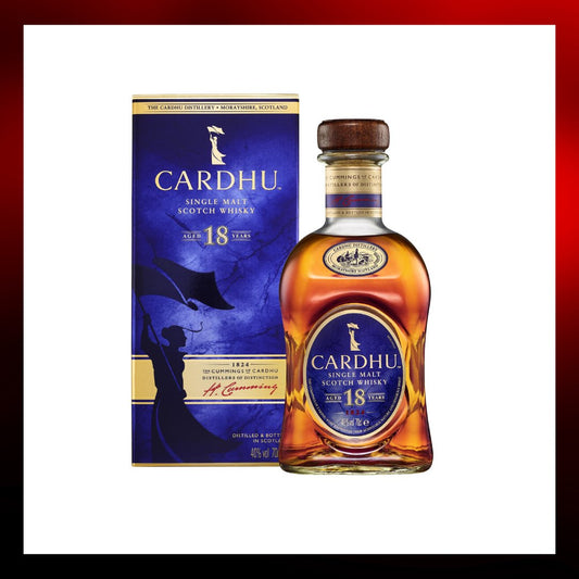 Cardhu 18 Year Old Single Malt Scotch Whisky - Drunken whisky wine & spirits shop