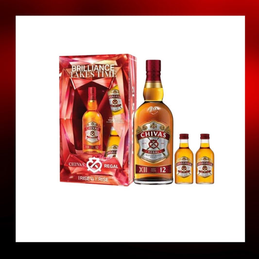 Chivas Regal 芝華士12年調和蘇格蘭威士忌 (禮盒) - Drunken whisky wine & spirits shop