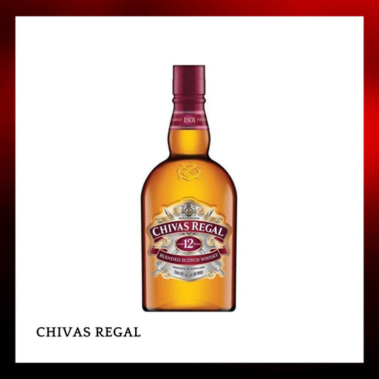 芝華士 Chivas Regal 12 Year Old Blended Scotch Whisky - 700ml - Drunken whisky wine & spirits shop