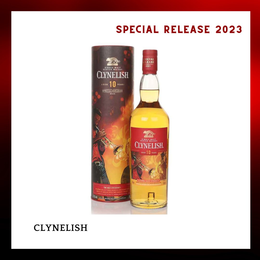 小山貓Clynelish 10 Year Old Single Malt Whiskey - 700ml (Special Release 2023) - Drunken whisky wine & spirits shop