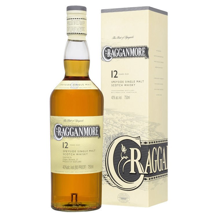 CRAGGANMORE 12 Years Old - 700ml - Drunken whisky wine & spirits shop