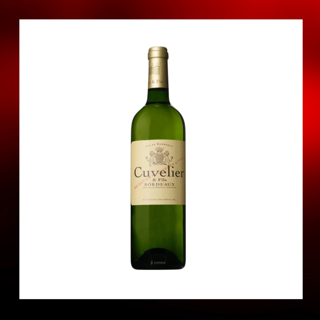 Cuvelier & Fils Bordeaux Blanc 2021 - 750ml - Drunken whisky wine & spirits shop