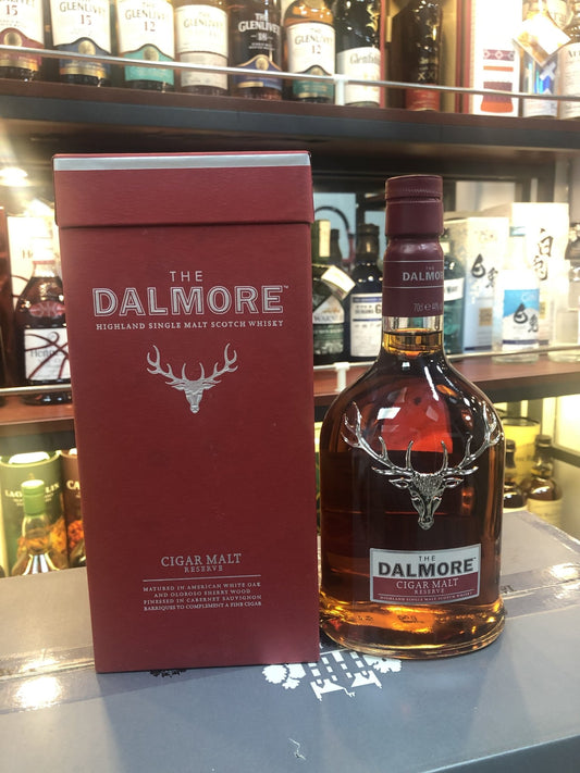 大摩 Dalmore Cigar 雪茄三桶單一純麥威士忌 - 700ml - Drunken whisky wine & spirits shop