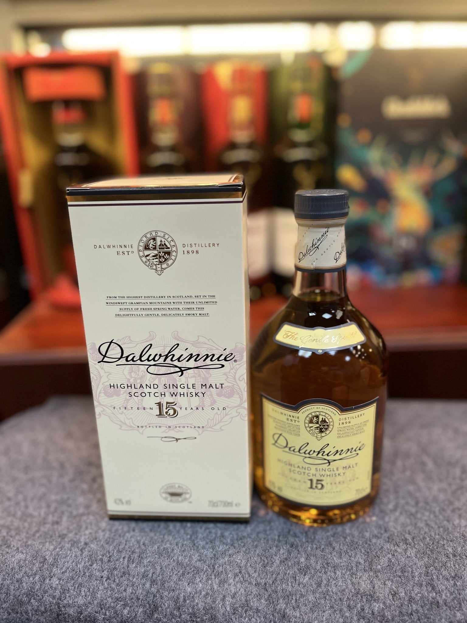 Dalwhinnie 15year old - 700ml - Drunken whisky wine & spirits shop