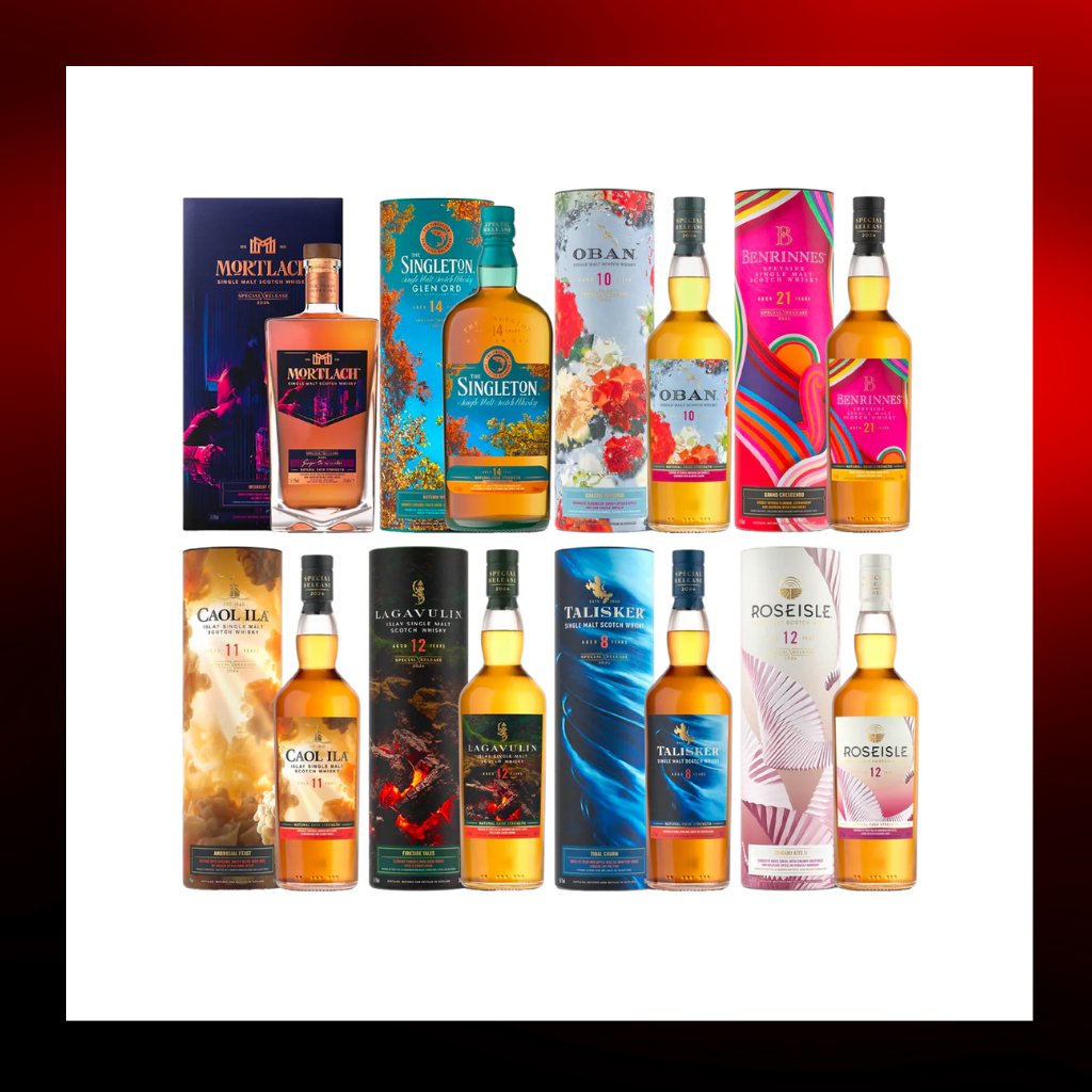 Diageo 2024 special release 1 set - Drunken whisky wine & spirits shop