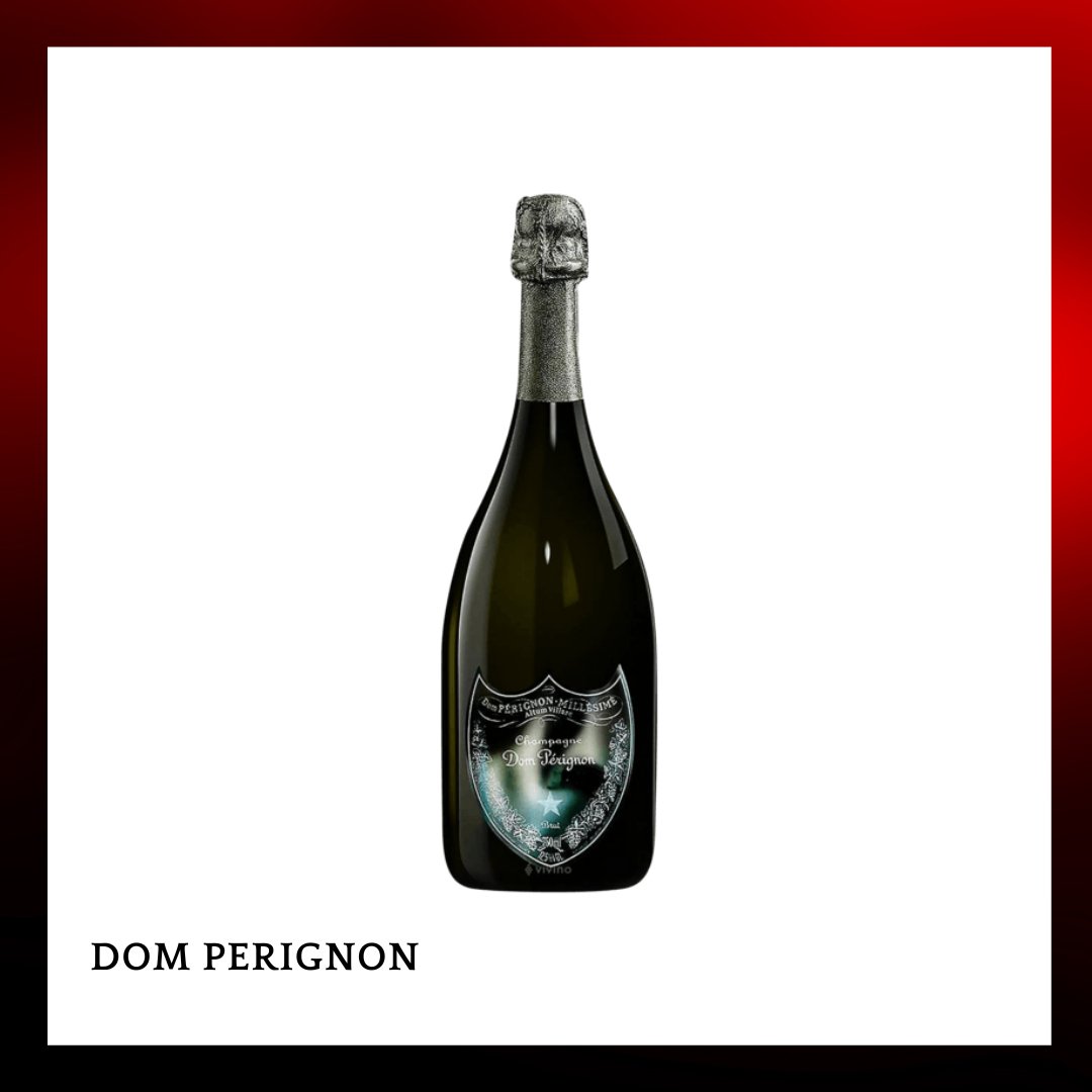 Dom Perignon 2010 Brut Champagne Lady Gaga Limited Edition - 750ml No box - Drunken whisky wine & spirits shop