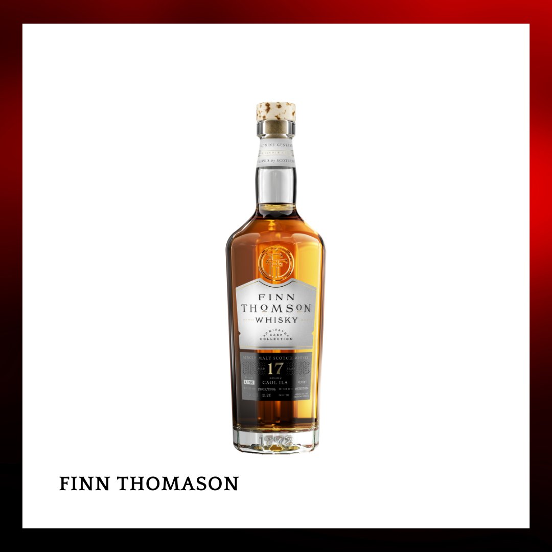 Finn Thomson - Caol Ila 2006 Aged 17 Years Cask#09106 Single Malt Scotch Whisky - 700ml - Drunken whisky wine & spirits shop