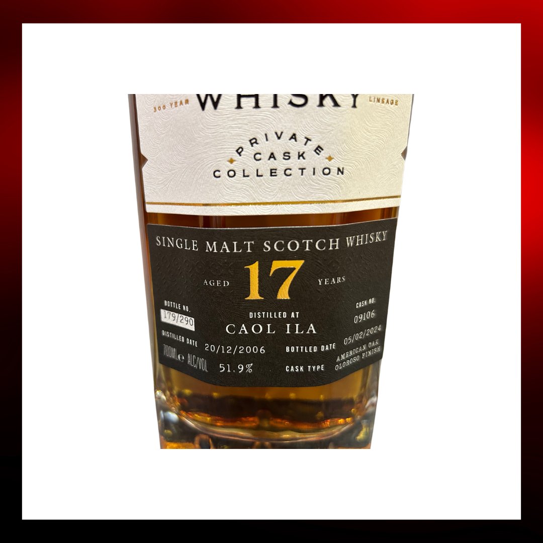 Finn Thomson - Caol Ila 2006 Aged 17 Years Cask#09106 Single Malt Scotch Whisky - 700ml - Drunken whisky wine & spirits shop