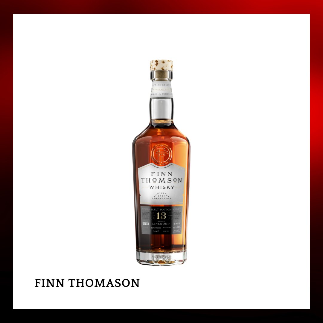 FINN THOMSON linkwood 13 year old cask#309278 Sherry HOGSHEAD 56.6% vol - 700ml - Drunken whisky wine & spirits shop