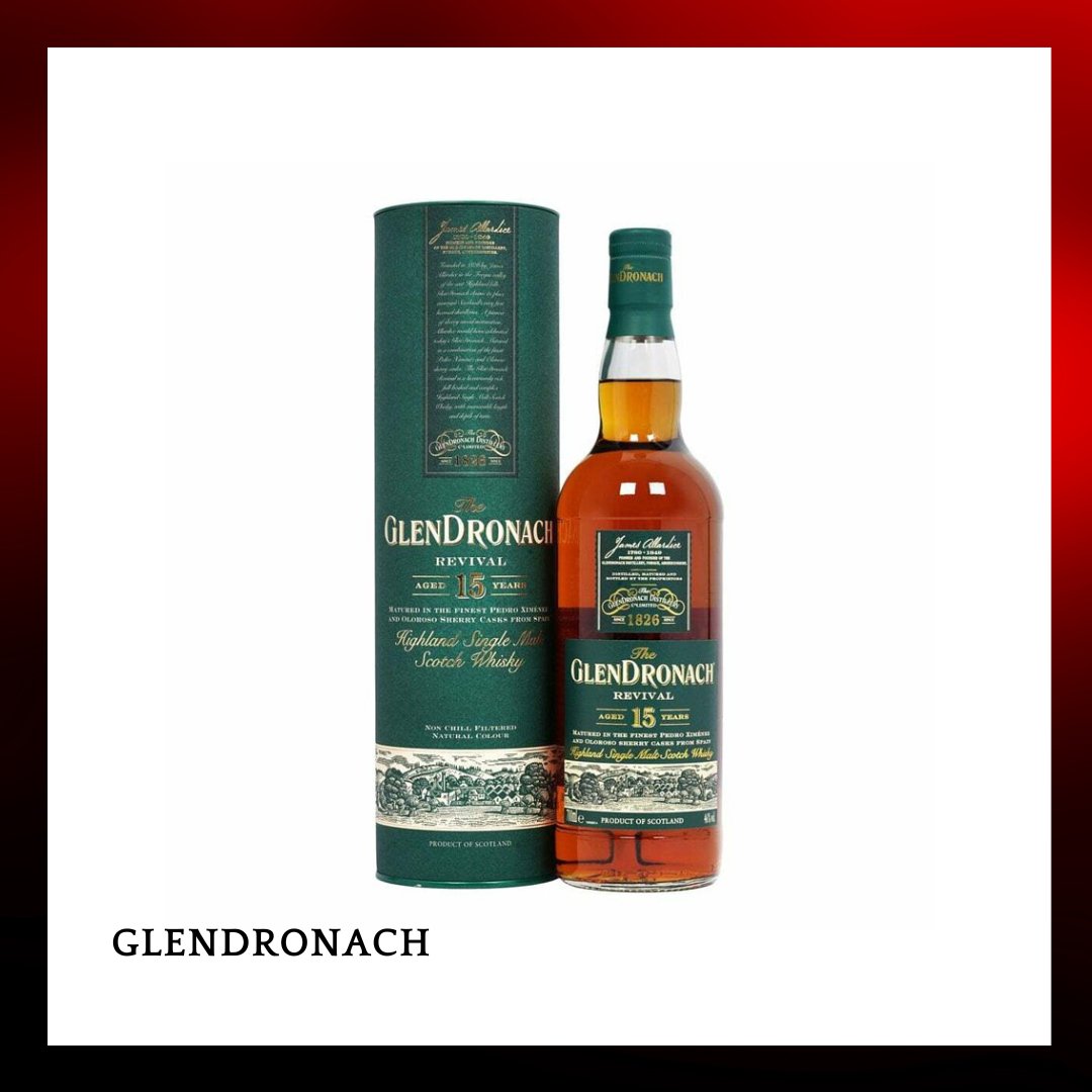 Glendronach 格蘭多納 15年單一純麥威士忌 700ml - Drunken whisky wine & spirits shop