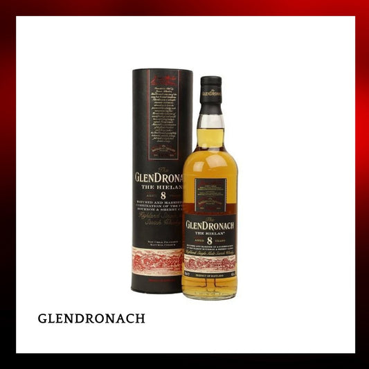 Glendronach 格蘭多納 8 year the Hielan - 700ml - Drunken whisky wine & spirits shop