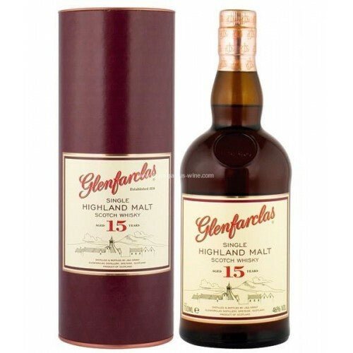 Glenfarclas格蘭花格 15 Years Old Single Malt Whisky - 700ml - Drunken whisky wine & spirits shop