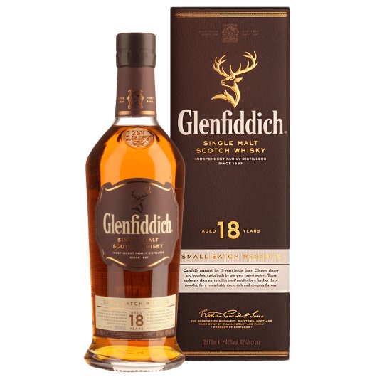 格蘭菲迪Glenfiddich 18年單一純麥威士忌 - 700ml - Drunken whisky wine & spirits shop