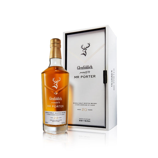 格蘭菲迪 Glenfiddich 20 year X Mr poter - 700ml (world limited 1500 bottle) - Drunken whisky wine & spirits shop