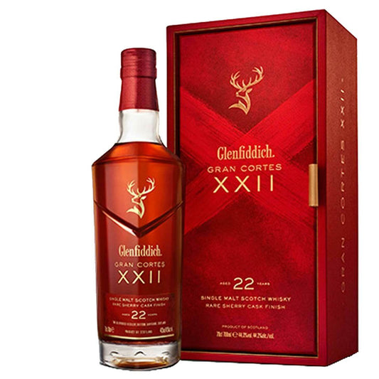 格蘭菲迪Glenfiddich 22Year Gran Cotes Sherry Cask Finish - 700ml - Drunken whisky wine & spirits shop