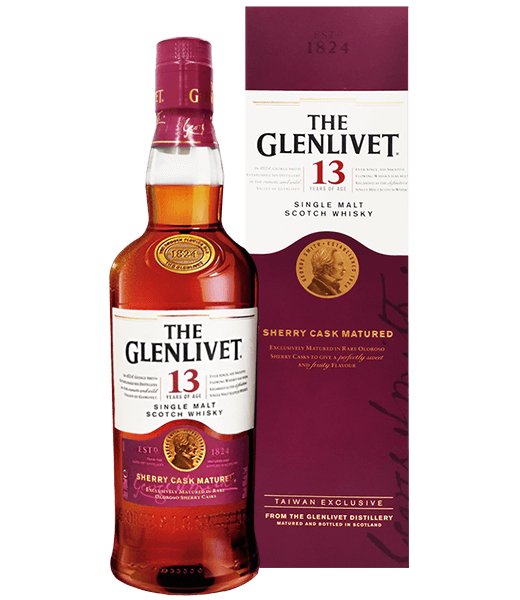 格蘭利威Glenlivet 13年雪莉桶單一純麥威士忌700ml - Drunken whisky wine & spirits shop