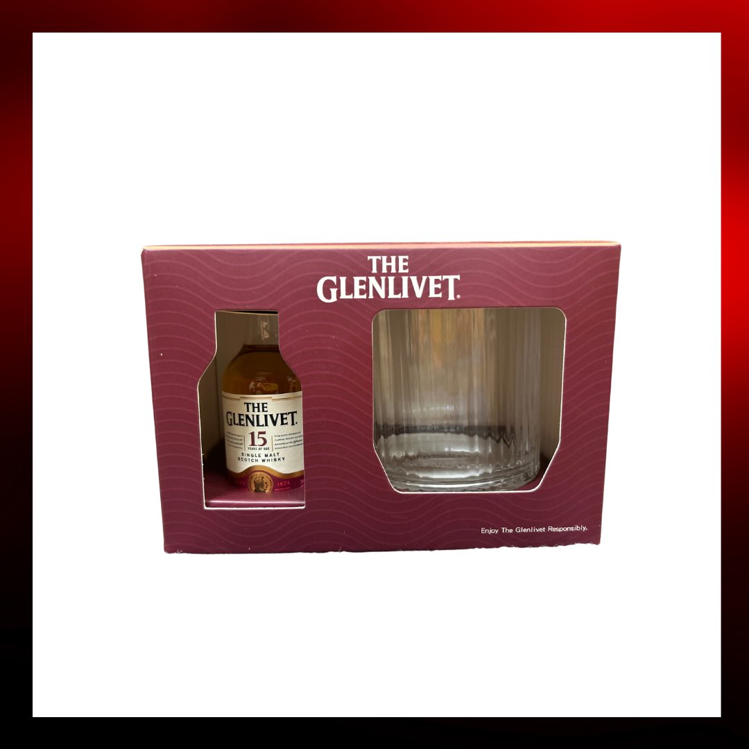 Glenlivet 格蘭利威 15年 單一純麥威士忌 酒版套裝 - Drunken whisky wine & spirits shop