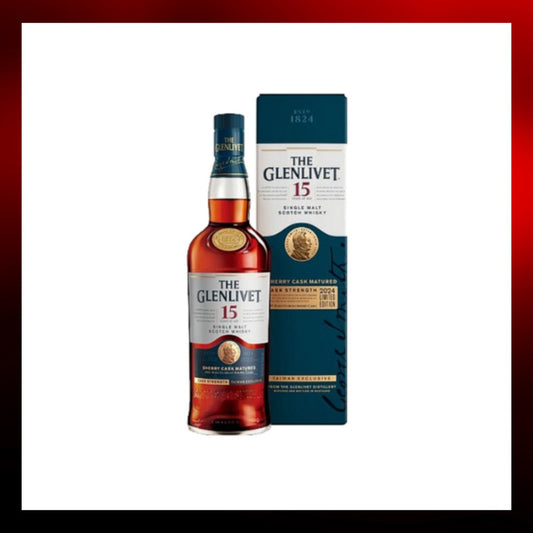 Glenlivet 格蘭利威 15年雪莉桶原酒2024限量臻藏版 - 700ml - Drunken whisky wine & spirits shop