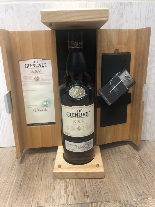 格蘭利威 Glenlivet 25year - 700ml - Drunken whisky wine & spirits shop