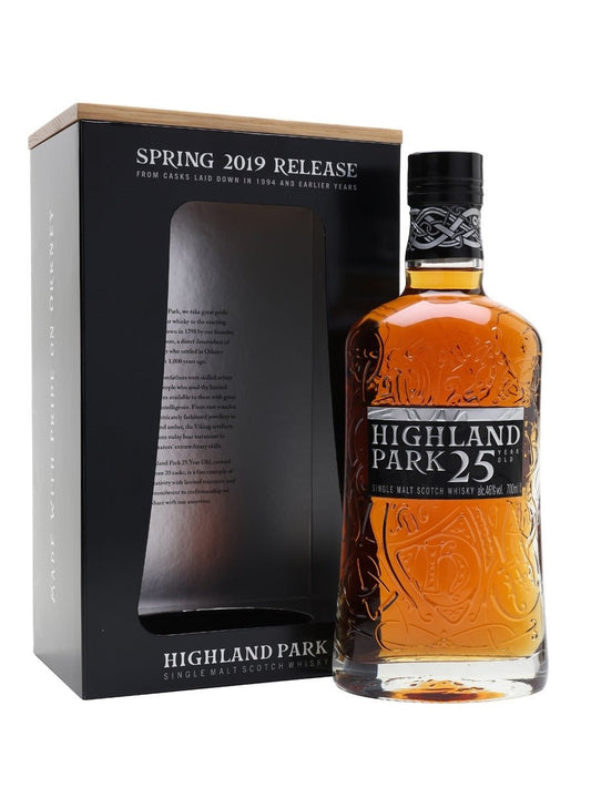 高原騎士Highland Park 25 Year Old 2019 release - Drunken whisky wine & spirits shop