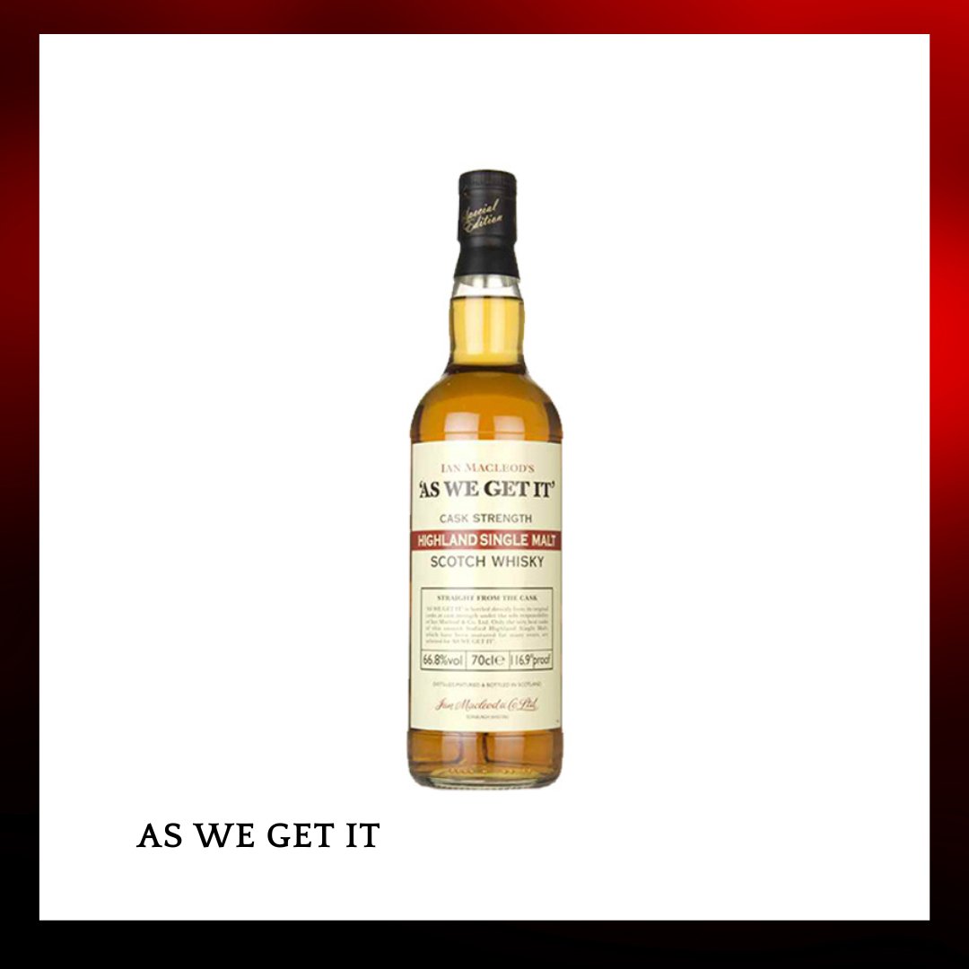 Ian Macleod’s AS WE GET IT Highland Sherry Cask Strength - Drunken whisky wine & spirits shop