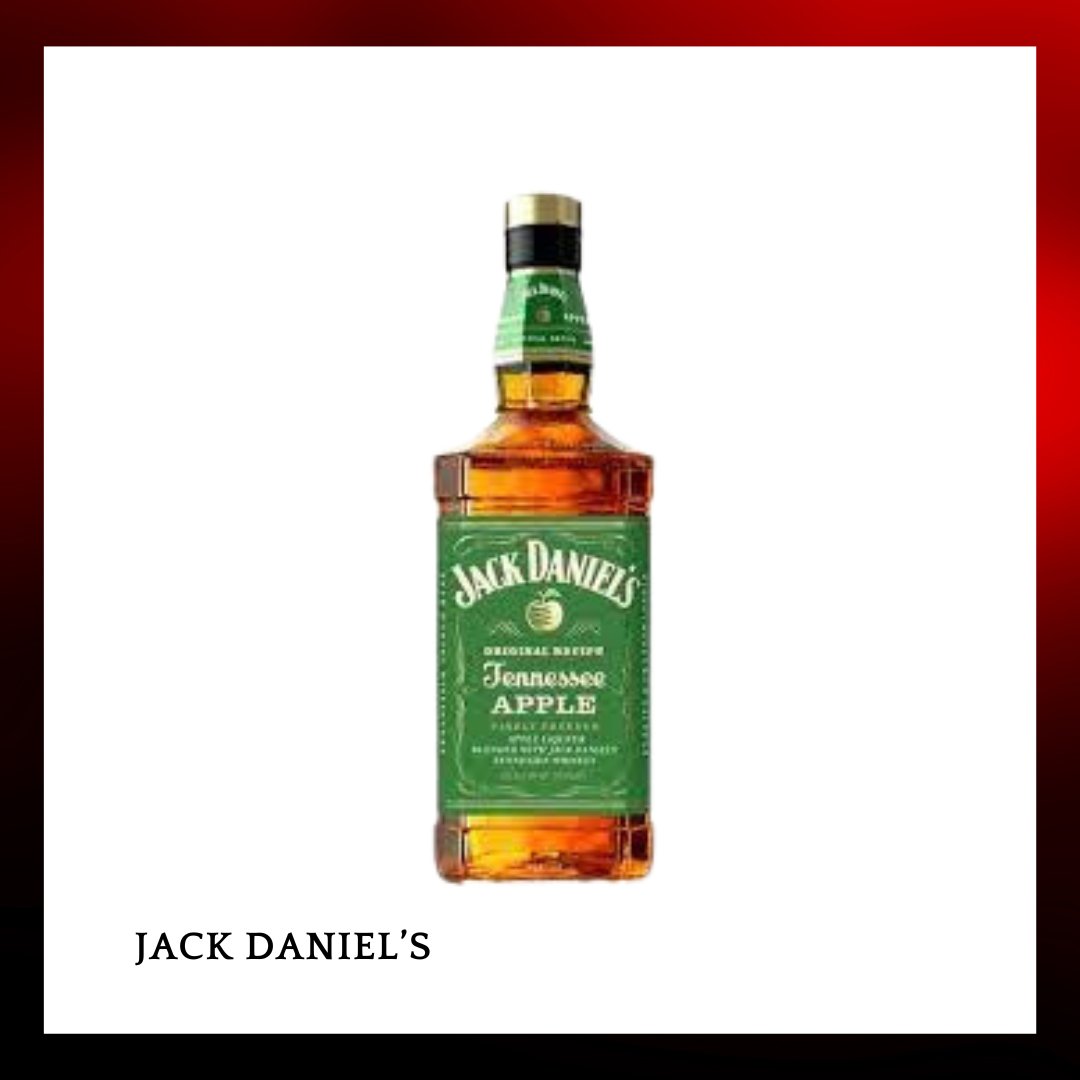 Jack Daniel’s Tennessee Apple Whiskey 青蘋果味 - 700ml - Drunken whisky wine & spirits shop