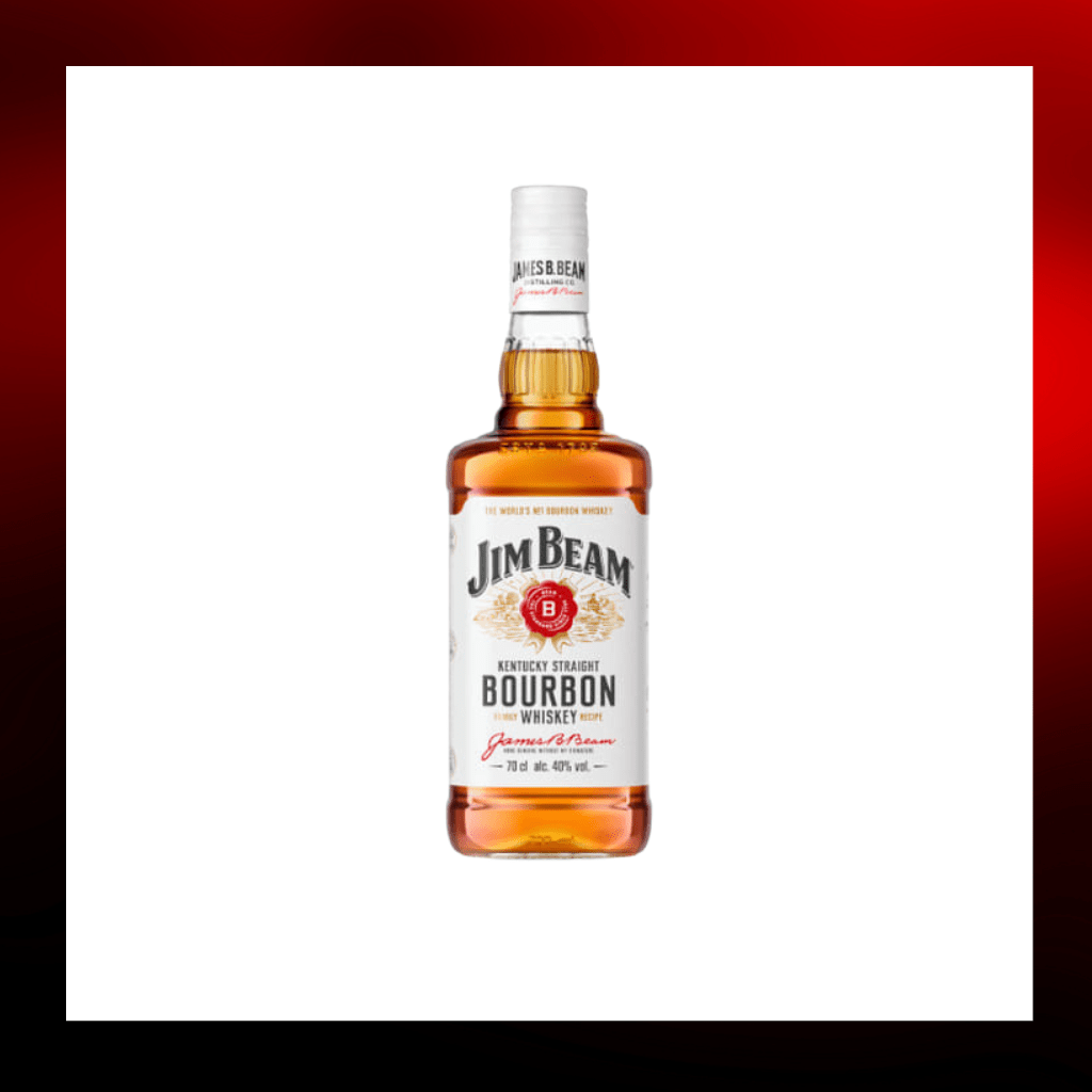 Jim Beam White Kentucky Straight Bourbon Whiskey - Drunken whisky wine & spirits shop