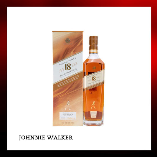 Johnnie Walker 約翰走路18年的威士忌 - 700ml - Drunken whisky wine & spirits shop