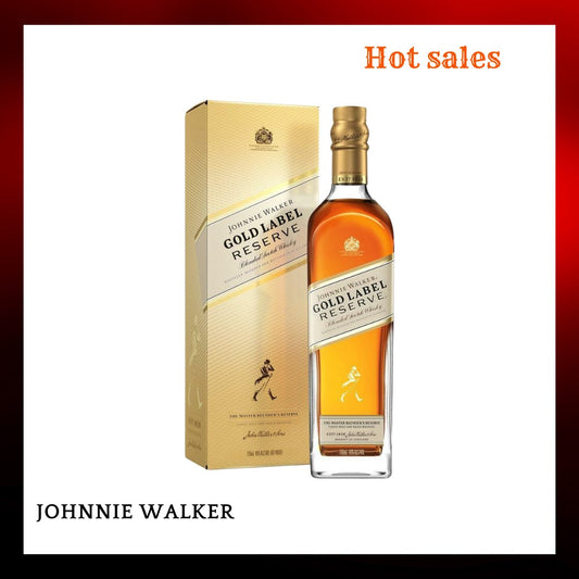 約翰走路 Johnnie Walker金牌珍藏調和純麥威士忌 - 700ml - Drunken whisky wine & spirits shop