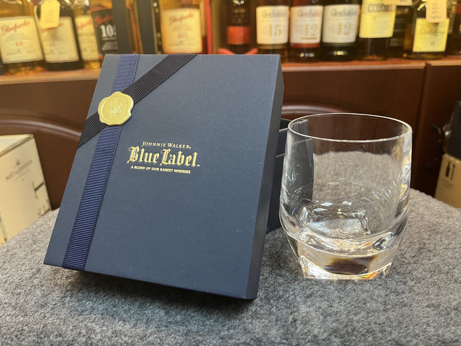 Johnnie walker Blue label 水晶ROCK 杯 - Drunken whisky wine & spirits shop