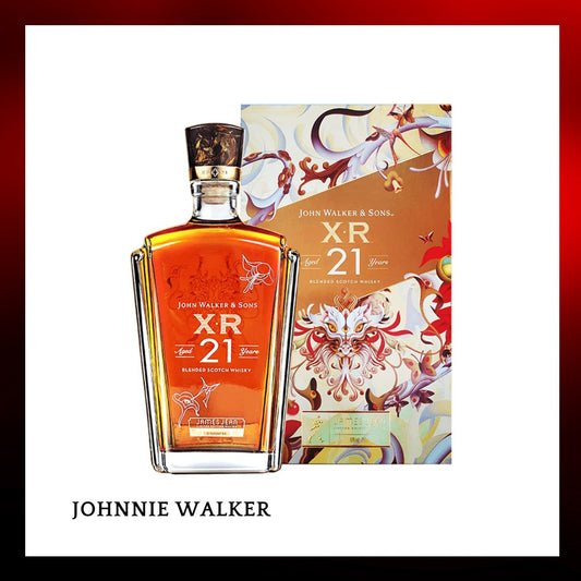 Johnnie Walker & Sons XR 21 Years Old 2023 CNY Edition Whisky - 700ml - Drunken whisky wine & spirits shop