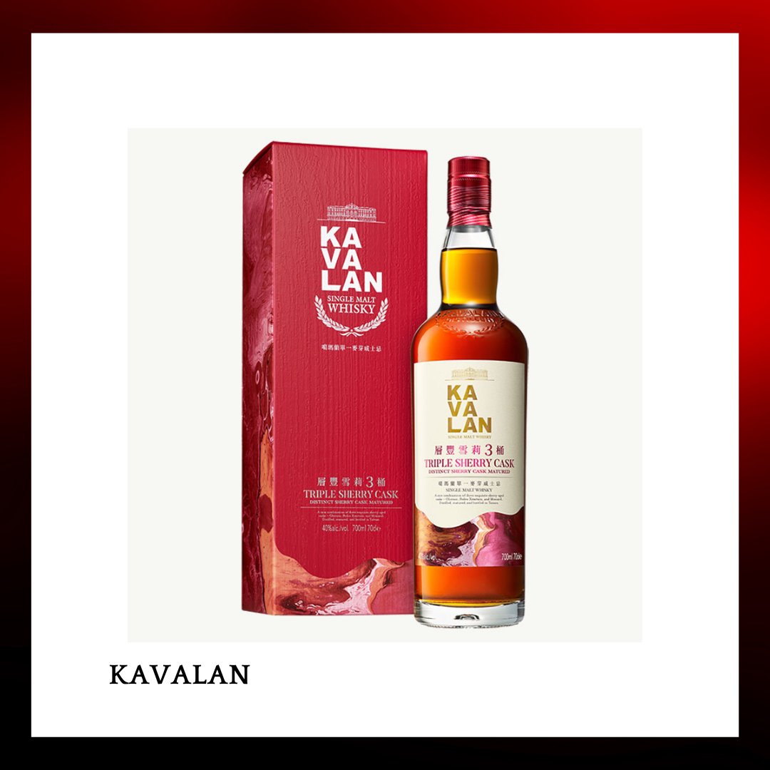 kavalan 噶瑪蘭 層豐雪莉3桶 單一麥芽威士忌 - 700ml - Drunken whisky wine & spirits shop