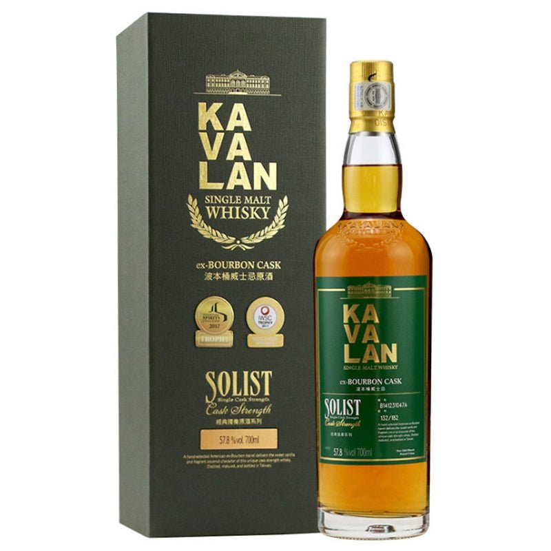 噶瑪蘭Kavalan 經典獨奏 波本桶原酒 - 700ml - Drunken whisky wine & spirits shop