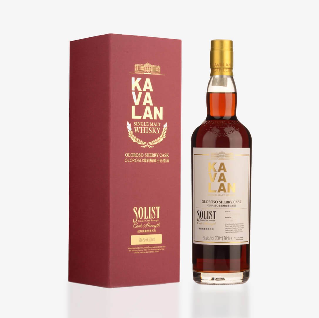 Kavalan 噶瑪蘭 經典獨奏原酒 Oloroso 雪莉桶 單一純麥威士忌原酒 - 700ml - Drunken whisky wine & spirits shop